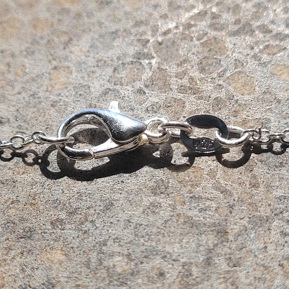 🎉HP🎉Amythest Quartz Tear Drop Sterling Silver Necklace - Picture 5 of 6